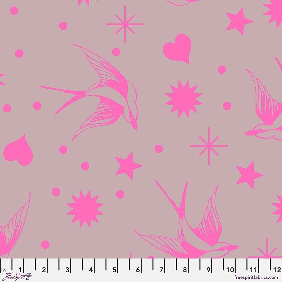 Tula Pink True Colors Neon Fairy Flakes Cosmic