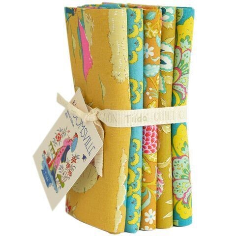 Bloomsville 5pc Corn Sky Fat Quarter Pack