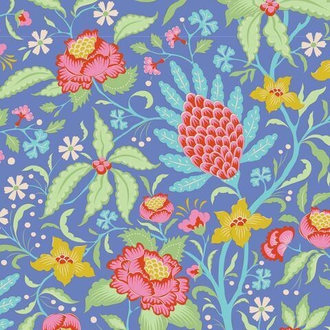 Bloomsville Flower Tangle - Blue