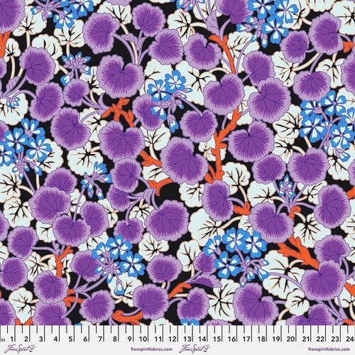 Kaffe Fassett Collective Backing QBPJ002 Climbing Geranium Contrast