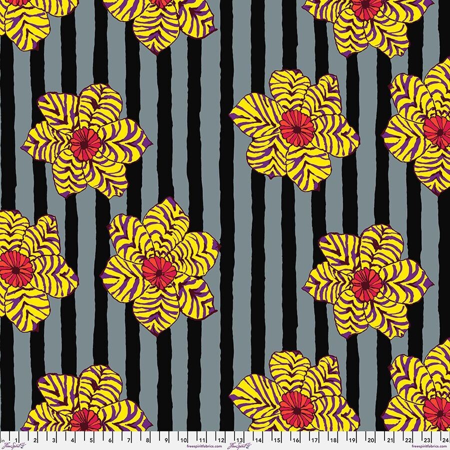 Kaffe Collective Zebra Lily Black Aug 2023 Release