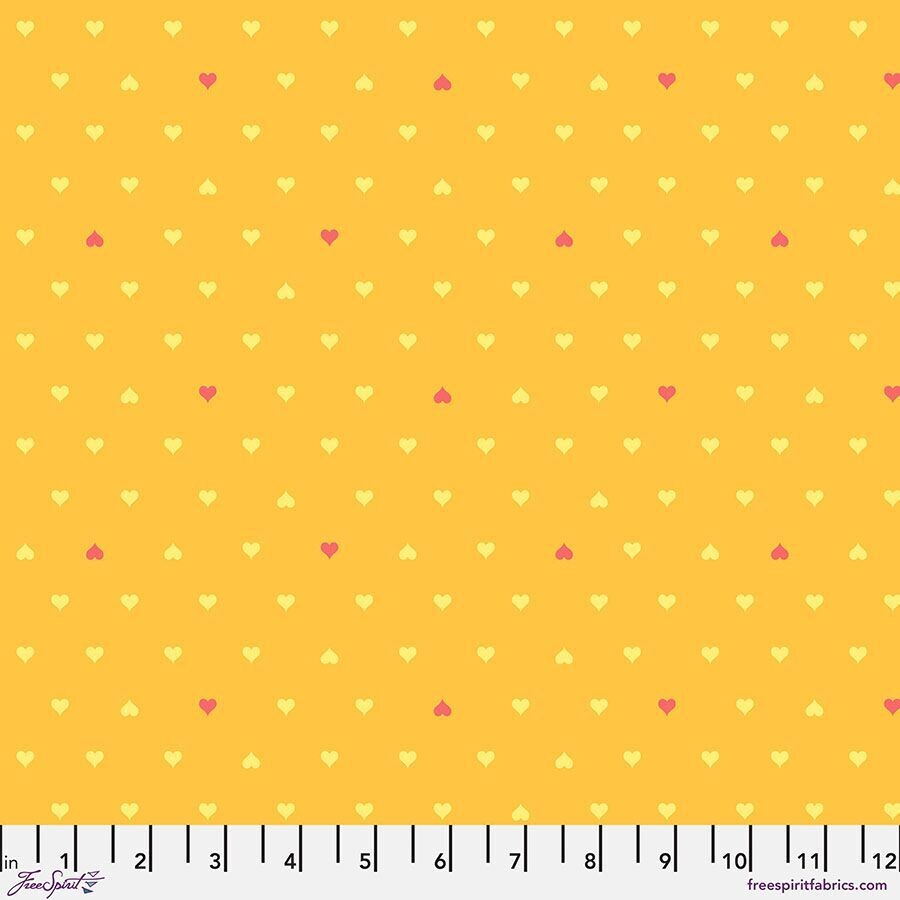 Tula Pink Besties Unconditional  PWTP221 Buttercup