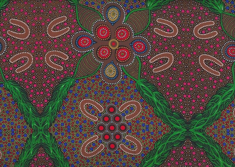 Leaves and Fruit - Brown