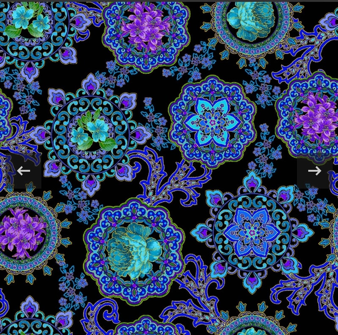 Opulent Medallions allover