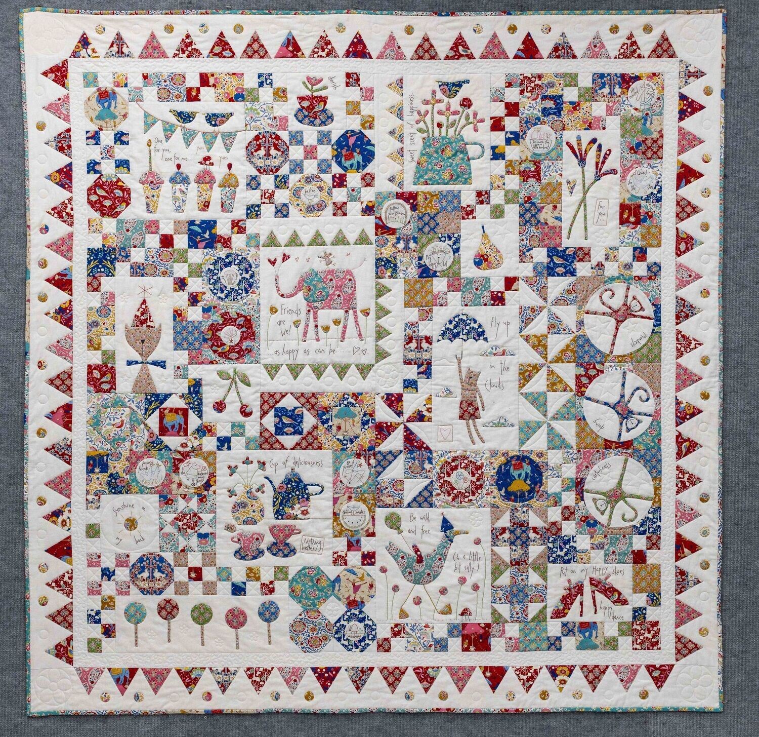 Homespun BOM 2024 Sunshine & Lollipops FABRIC ONLY PACK