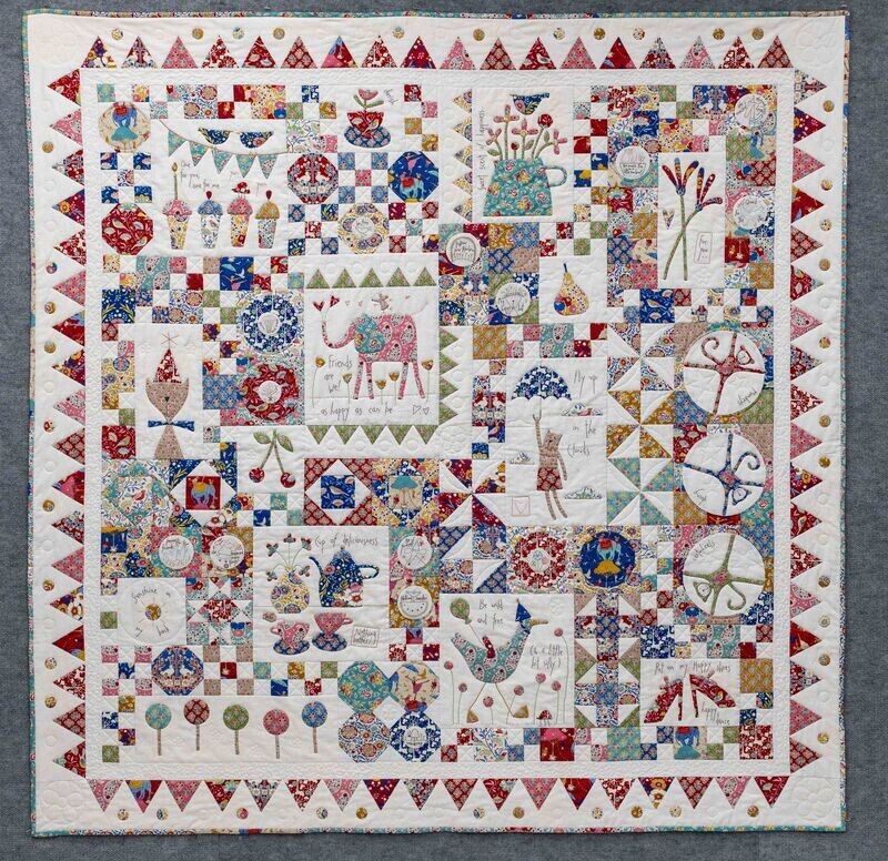 Homespun BOM 2024 Sunshine & Lollipops FABRIC ONLY PACK