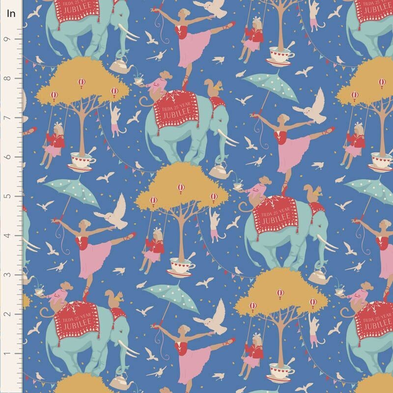 Tilda Jubilee Circus Life Blue