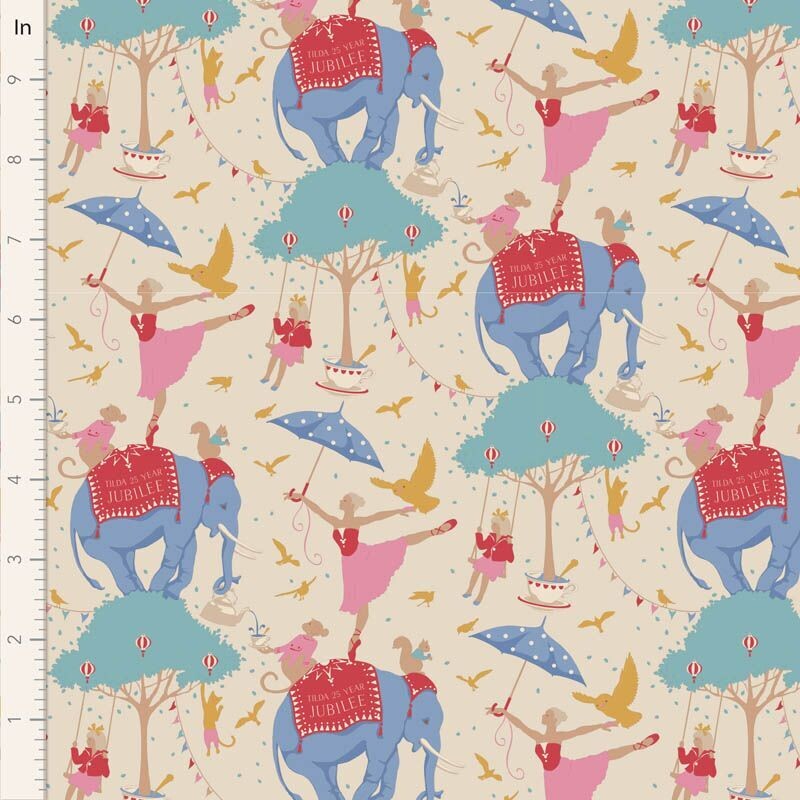 Tilda Jubilee Circus Life Creme