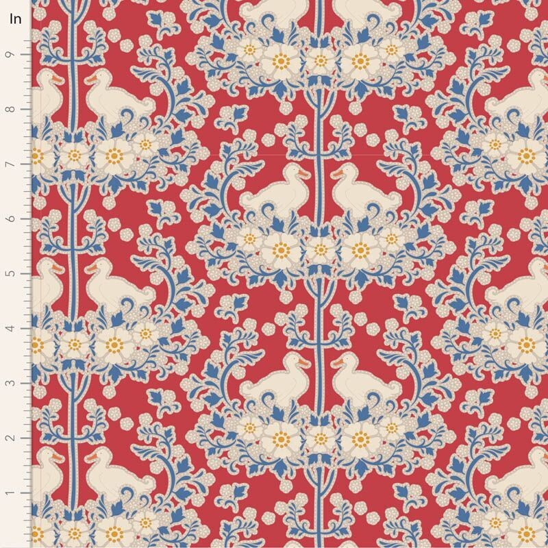 Tilda Jubilee Duck Nest Red