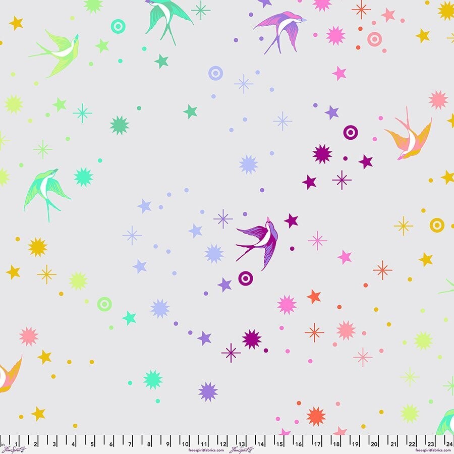 Tula Pink FAIRY DUST XL 108" Wide Backing QBTP011.WHISPER