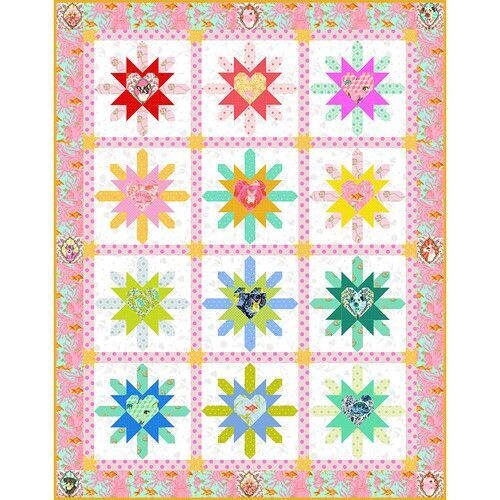 Tula Pink HEARTBURST QUILT KIT reduced RRP $599