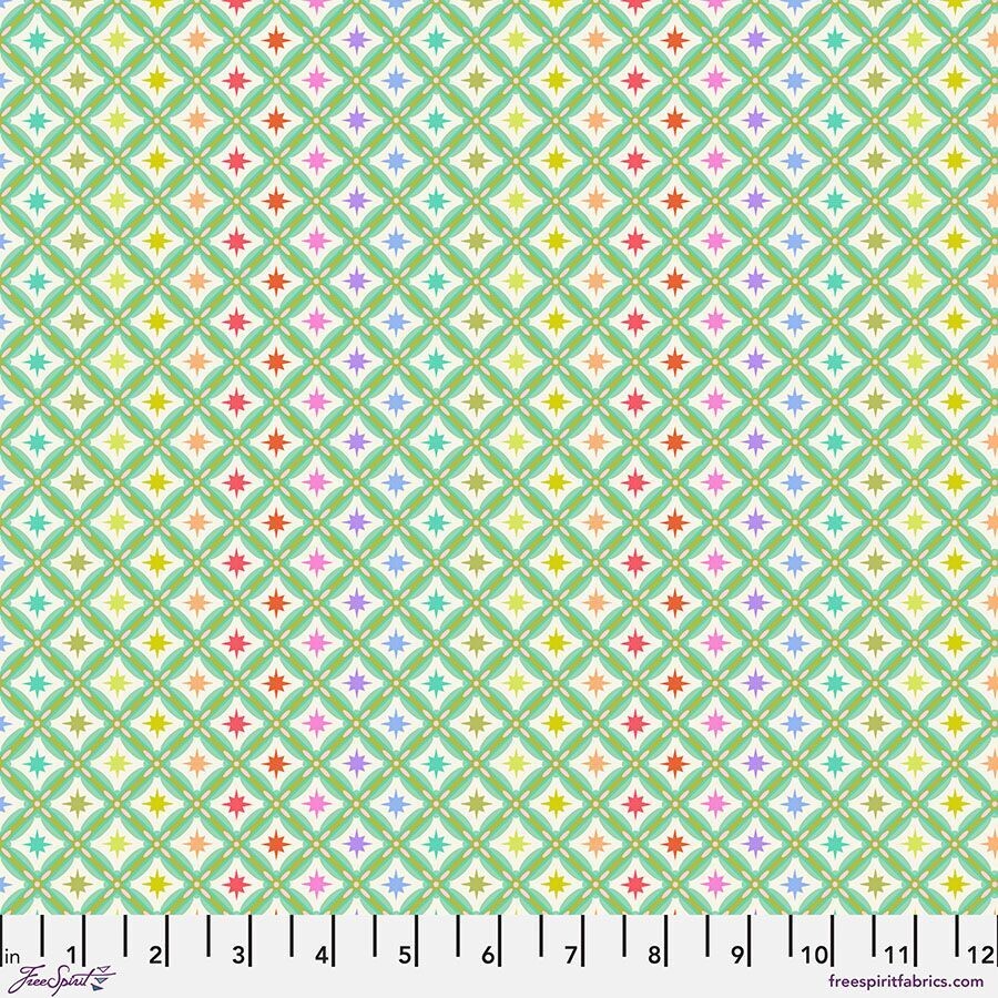 Tula Pink Roar Stargazer Mint