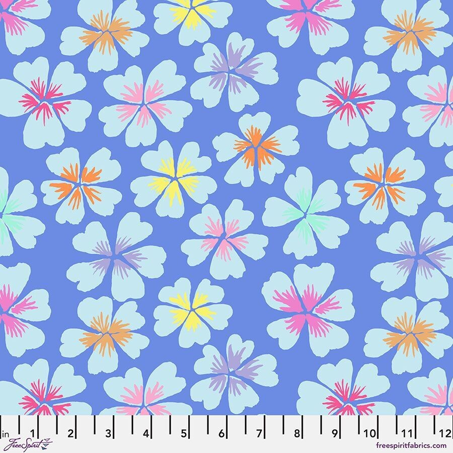 Kaffe Fassett Collective Feb 24 PWGP201 Petals Blue