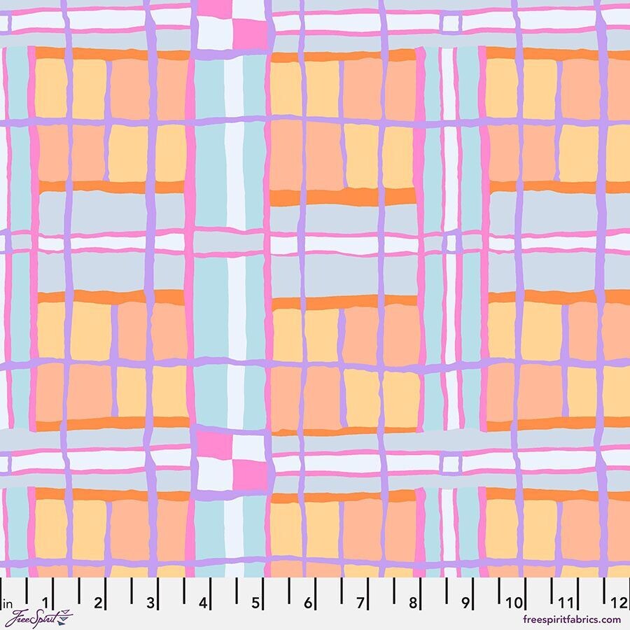 Kaffe Fassett Collective Feb 24 PWBM086 Checkmate Pastel