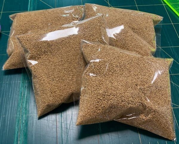Crushed Walnut Shells Medium 200gms