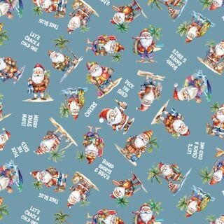 Old Mate Santa's Allover - Blue