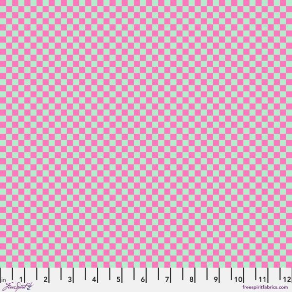 Tula Pink Untamed Check Please PWTP242 Cosmic