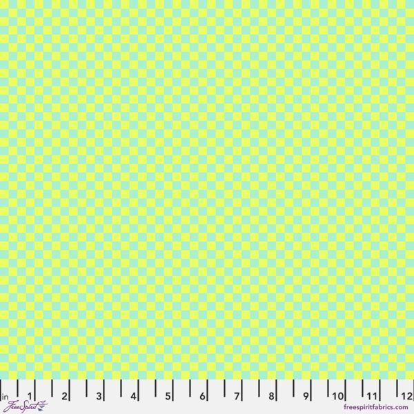 Tula Pink Untamed Check Please PWTP242 Moonbeam