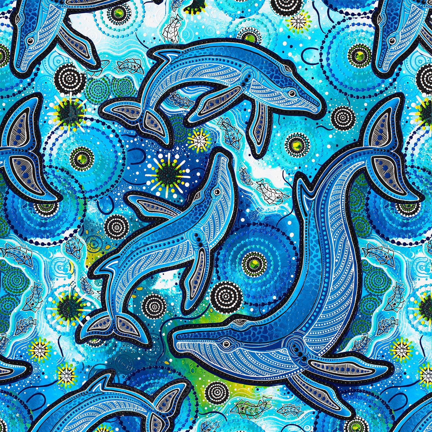 Spirit of the Bush 2 Yuan Thirrin Big Fin 108" Wide Backing