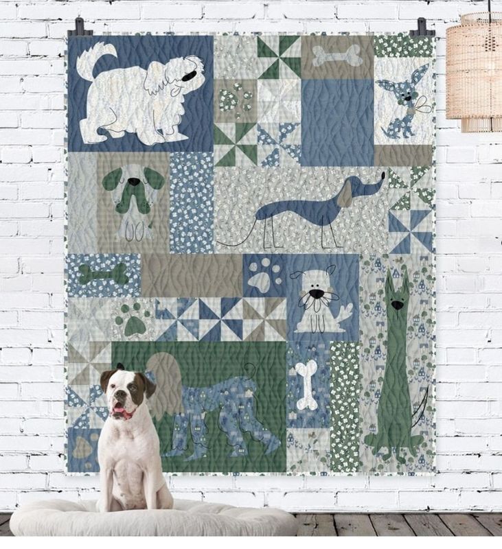 WOOF QUILT KIT excluding Backing