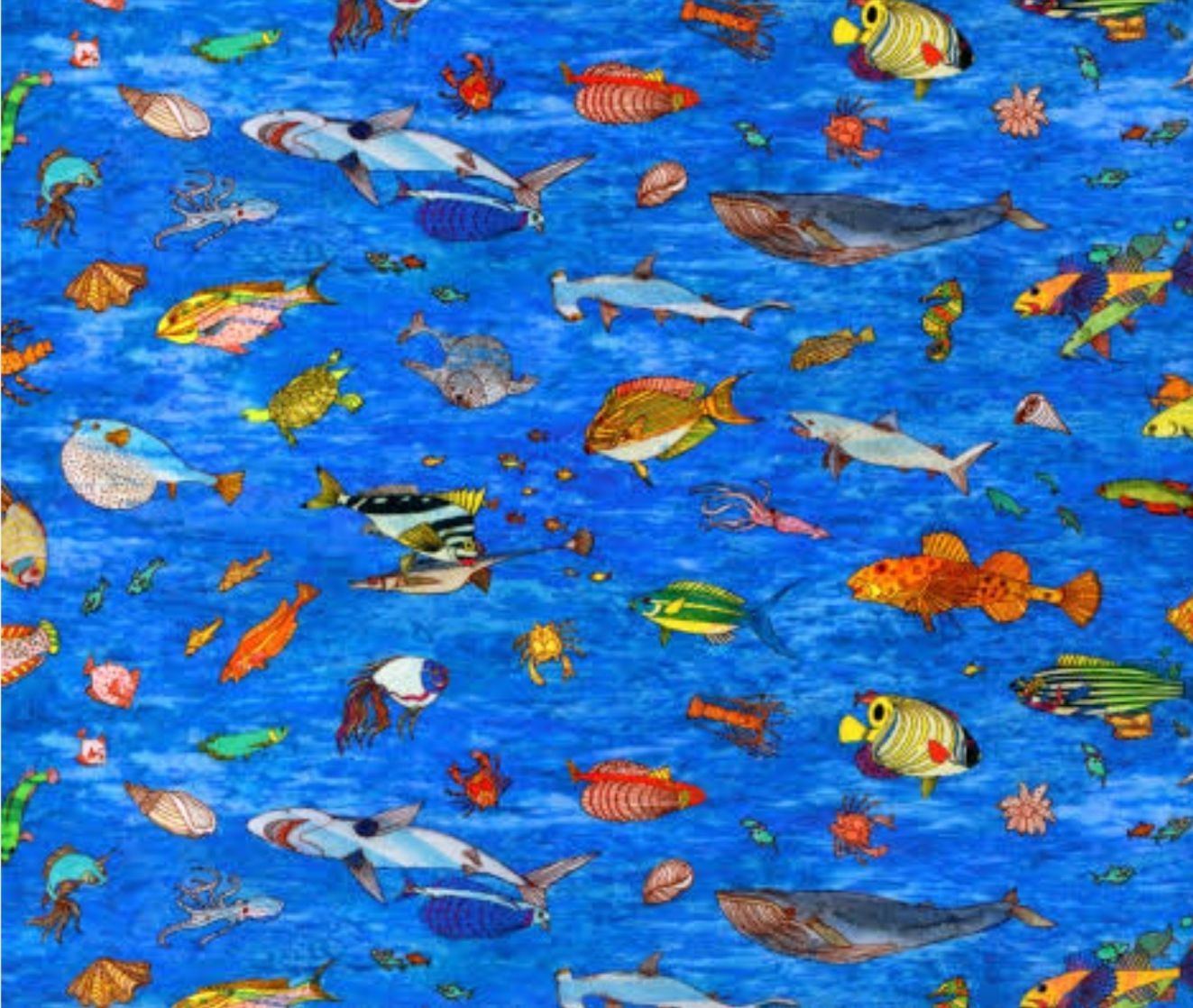Liberty Tana Lawn Brians Aquarium A
