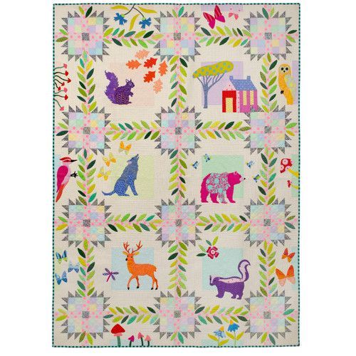 Big Woods Quilt Kit by Sarah Fielke