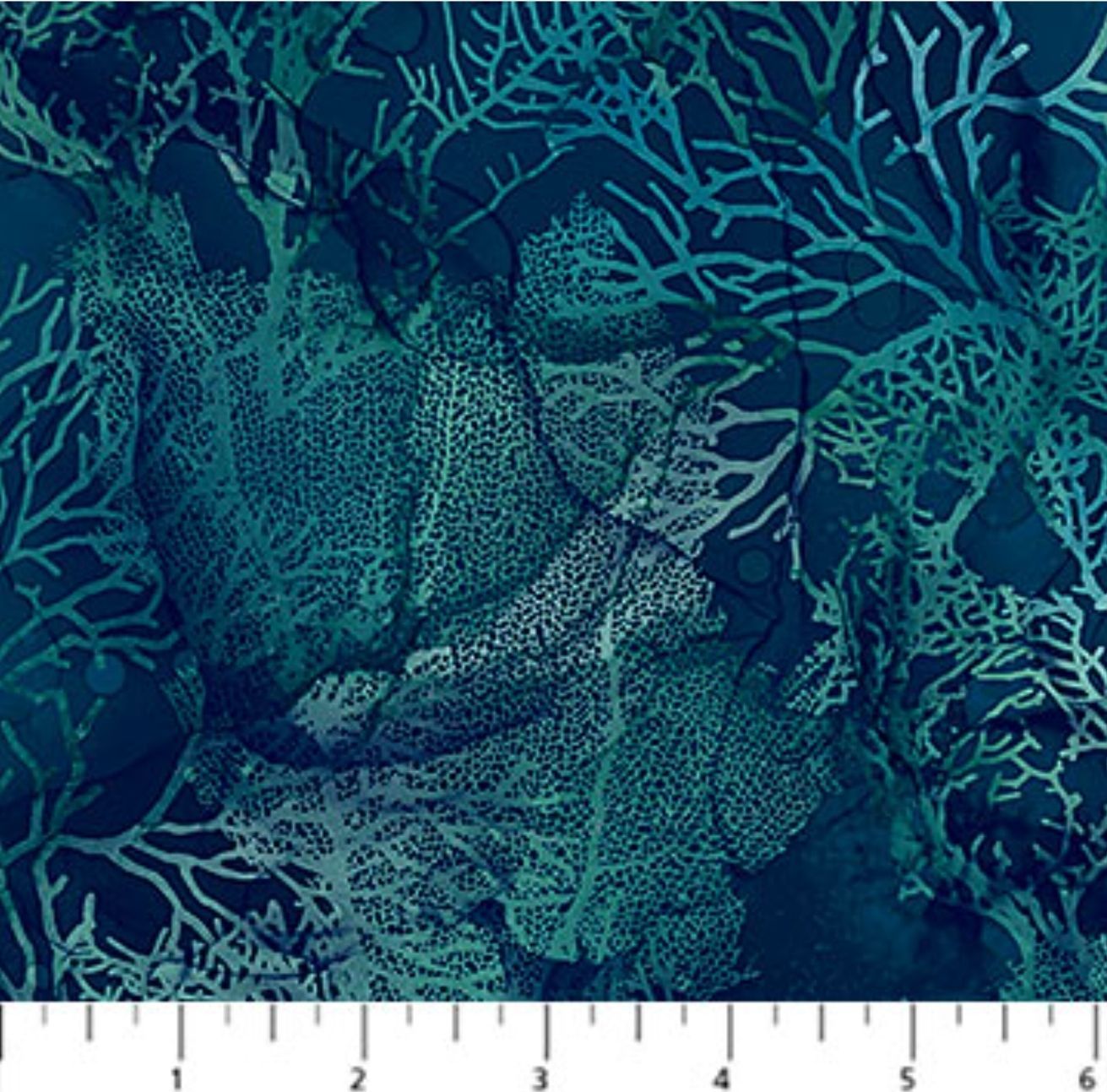Sea Breeze Coral Dark Teal DP27100-48