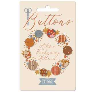 Tilda Creating Memories Buttons Autumn