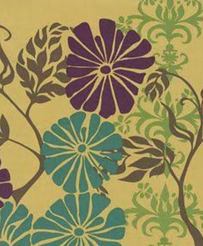 Valorie Wells Decorator Wieght 55" Wide Del Hi Tapestry HDVW18 Eggplant