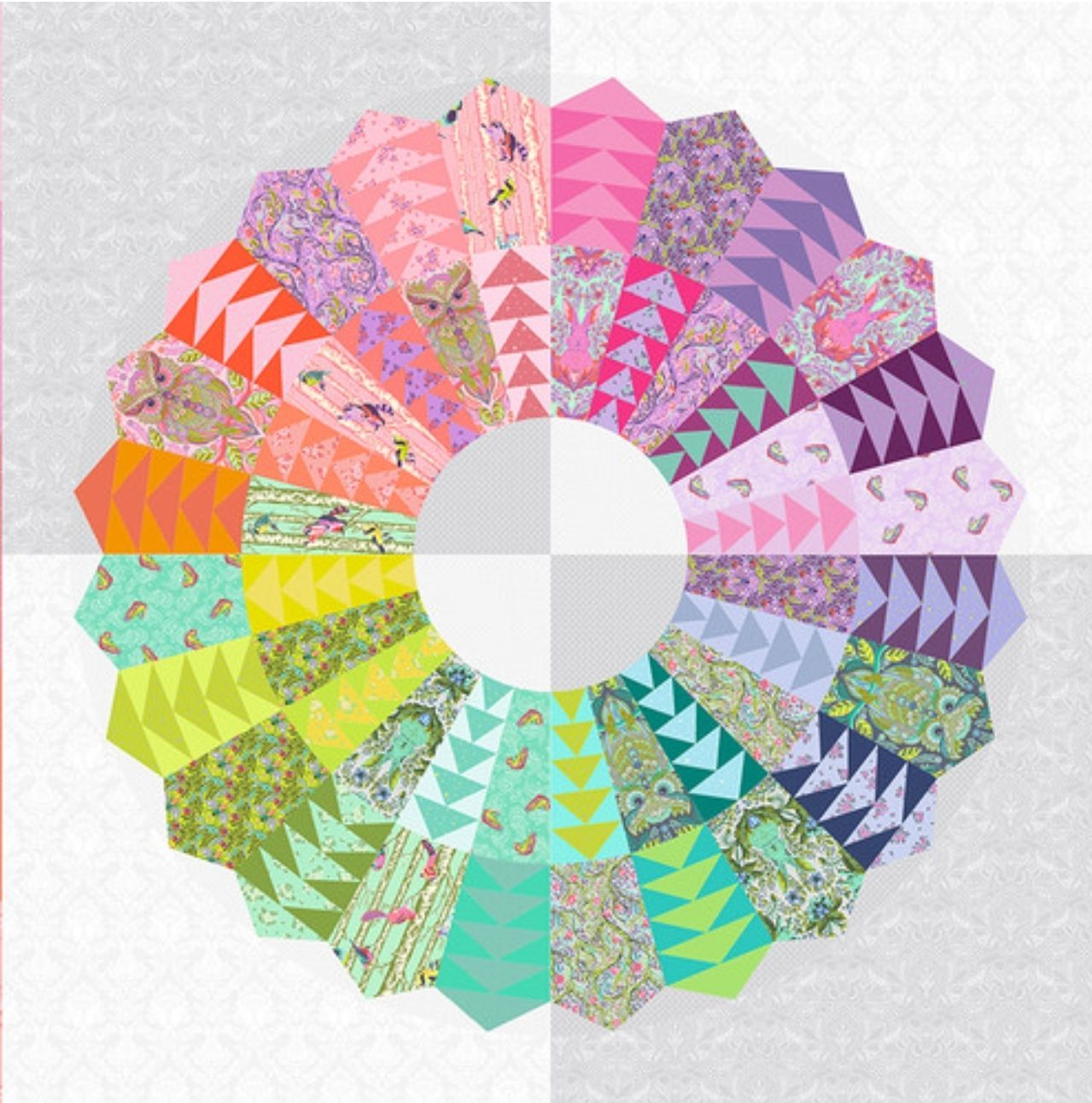 Tula Pink MOONLIT MENANGERIE Quilt Kit reduced RRP $834