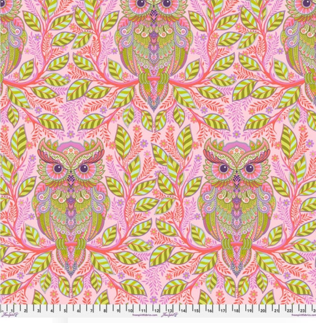 Full Moon Forest II by Tula Pink HOOTIE PATOOTIE PWTP244.HONEY Released April 2025