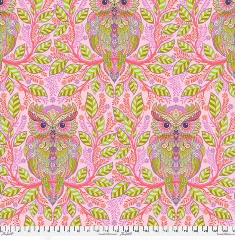 Full Moon Forest II by Tula Pink HOOTIE PATOOTIE PWTP244.HONEY