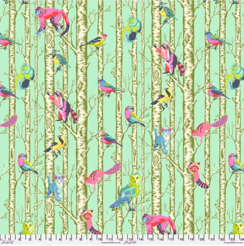 Full Moon Forest II by Tula Pink FAMILY TREE  PWTP245.ENCHANTED