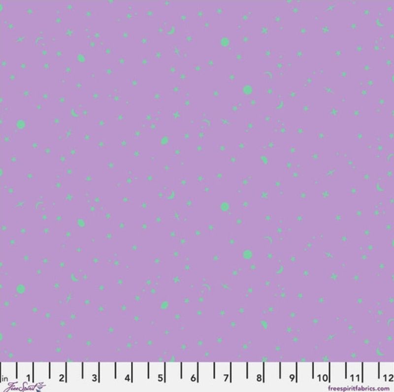 New True Colors by Tula Pink SPACE SPRINKLES PWTP254.FROZEN BERRY Released April 2025