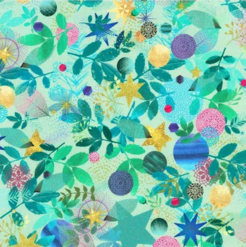 Holy Night RK22460-32 Baubles Teal