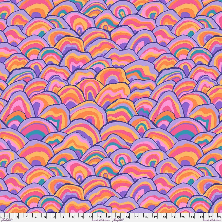 Kaffe Fassett Collective Aug 24 Wobble PWBM092 Pastel