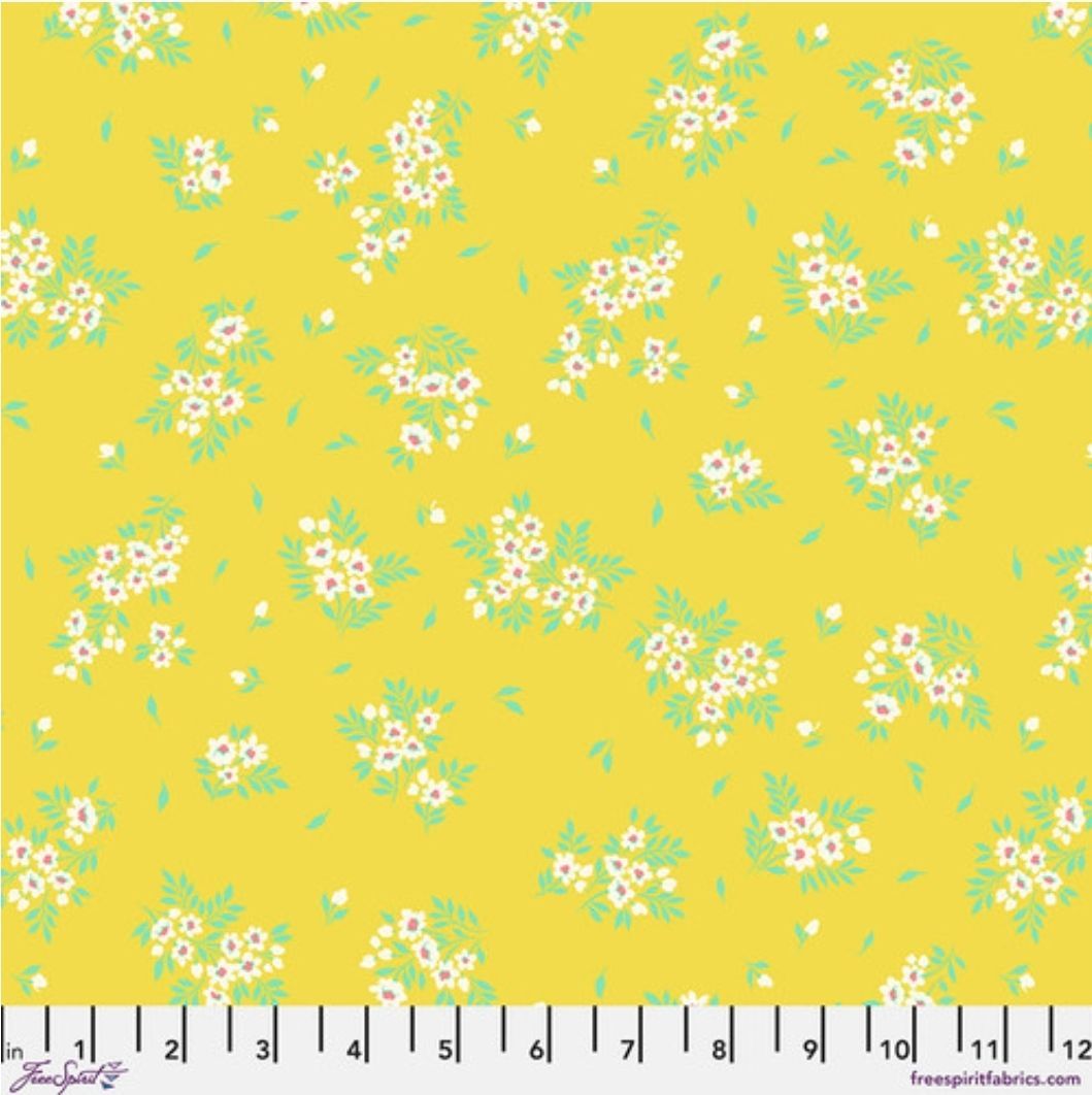 New True Colors by Tula Pink What a Ditz PWTP234.Buttercup Released April 2025