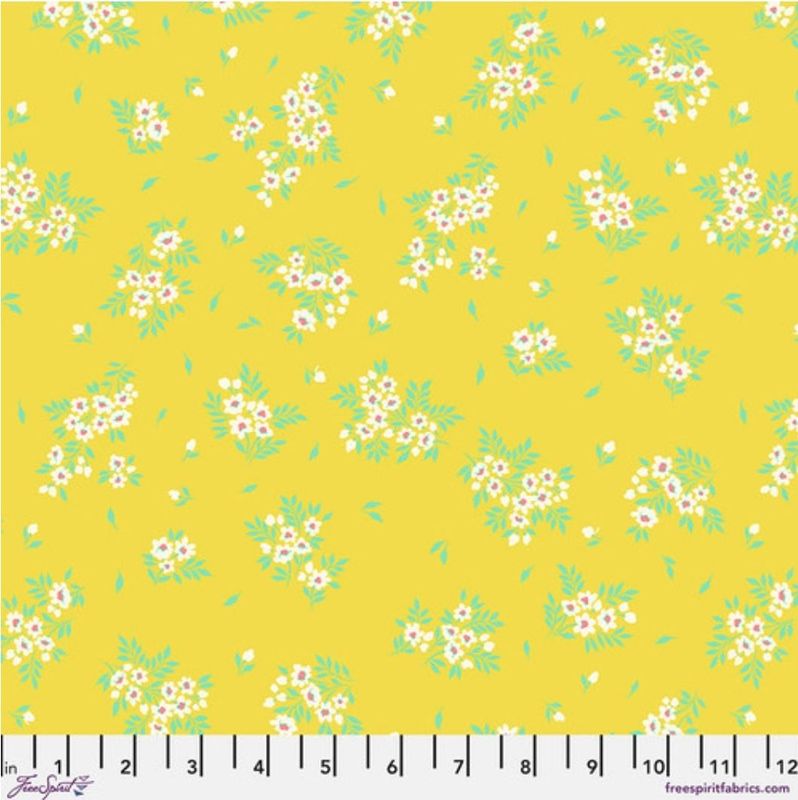 New True Colors by Tula Pink What a Ditz PWTP234.Buttercup Released April 2025