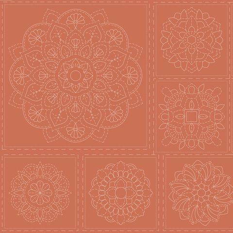 Devonstone Madala 16 Block Panel DV4062 Clay