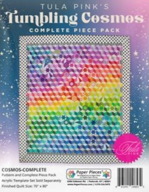 Tumbling Cosmos Pattern and Paper Pack by Tula Pink