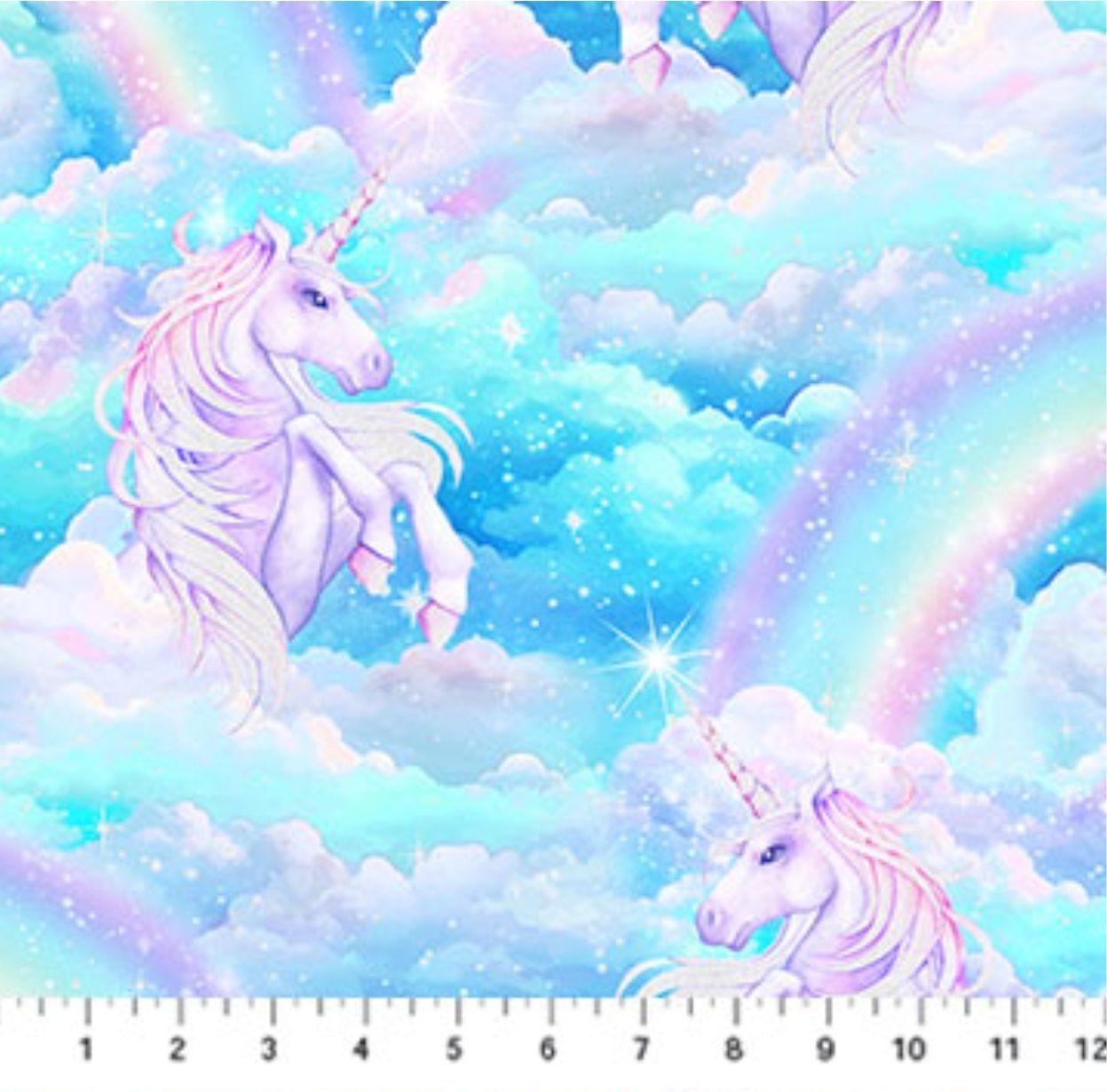 Sparkle Magic Unicorns and Rainbows G27636-43