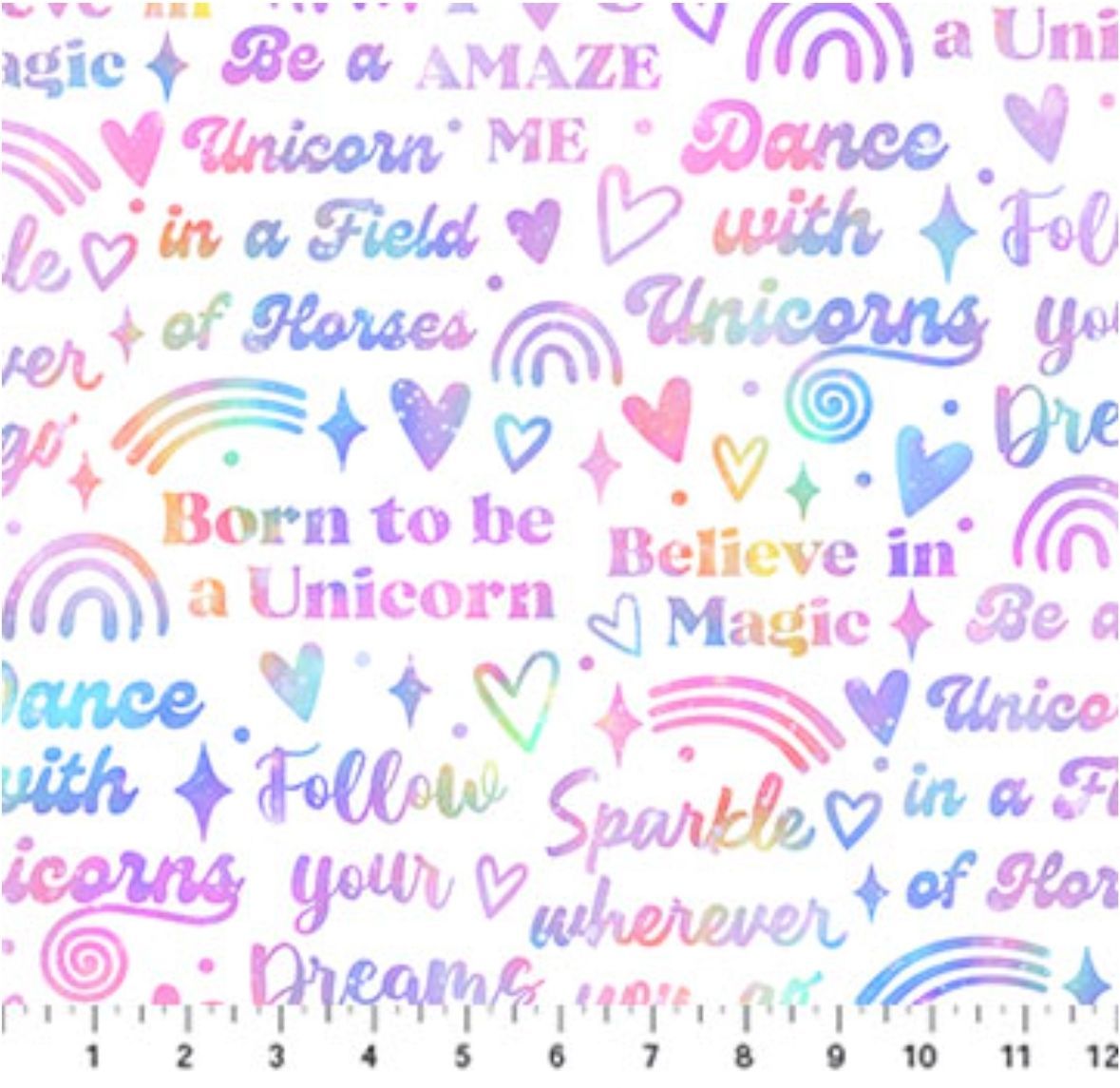Sparkle Magic Script on White 27640-10