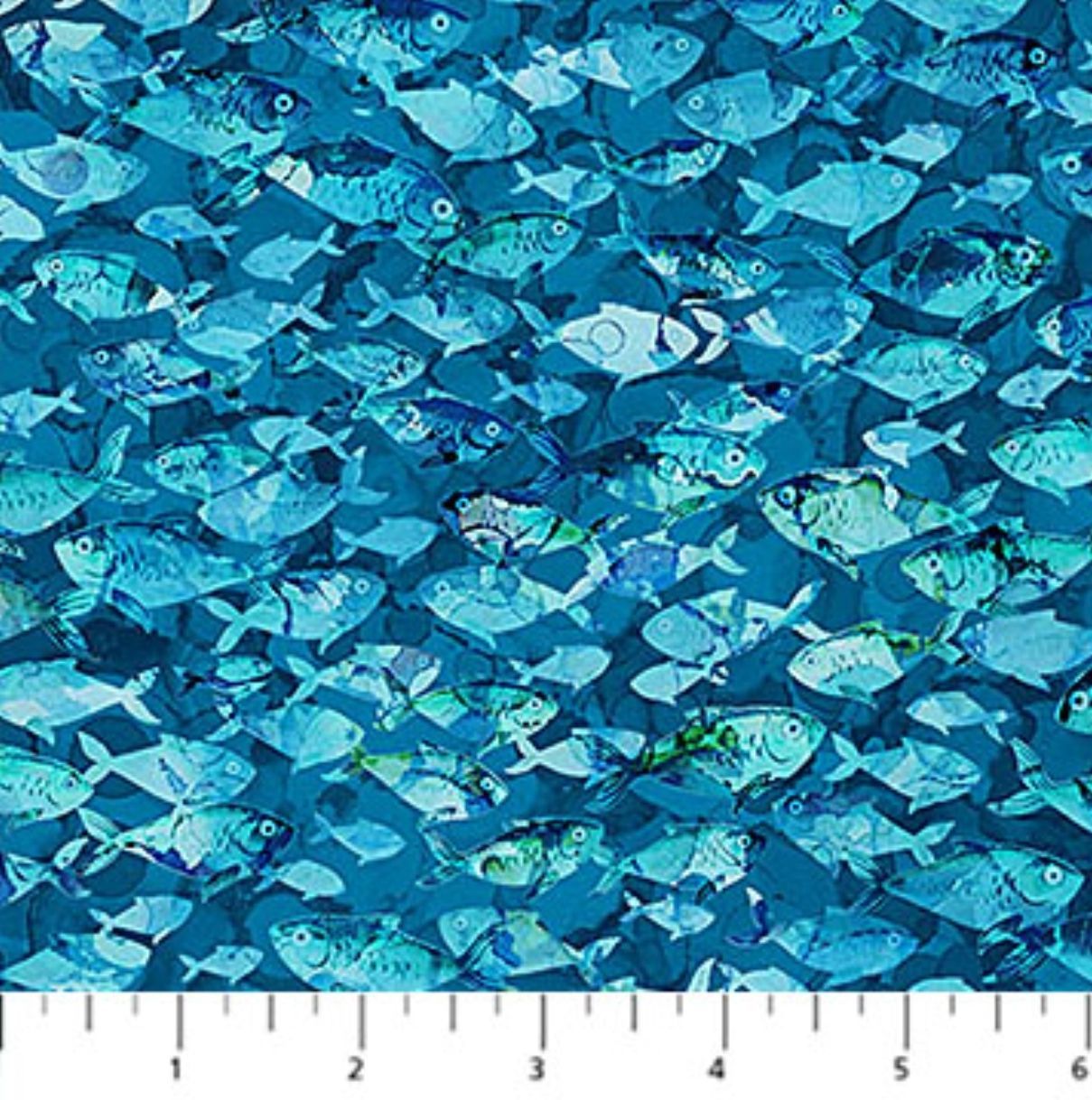 DEEP BLUE Fish Dark Blue DP28123-48