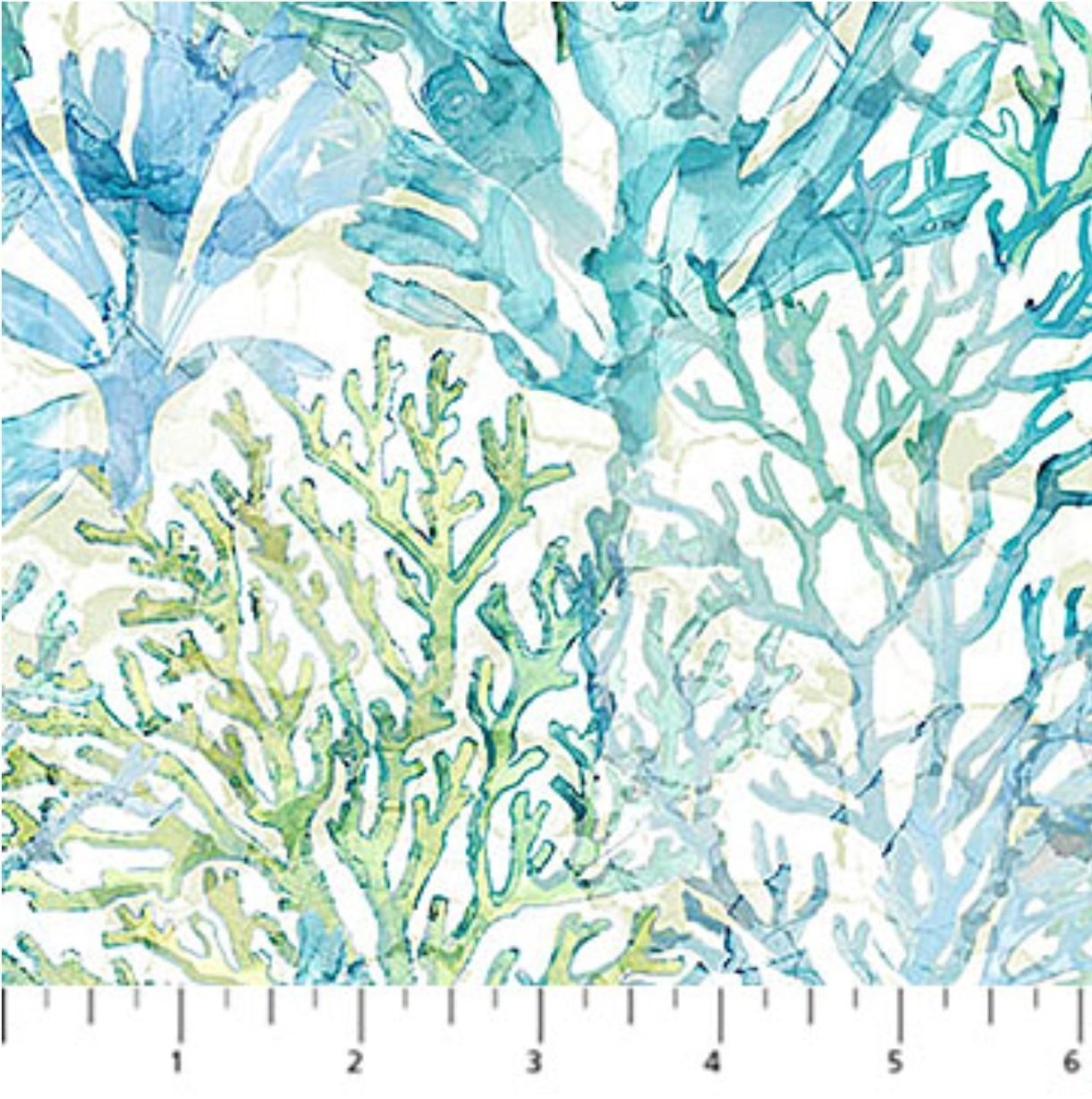 DEEP BLUE Branching Coral White DP28125-10