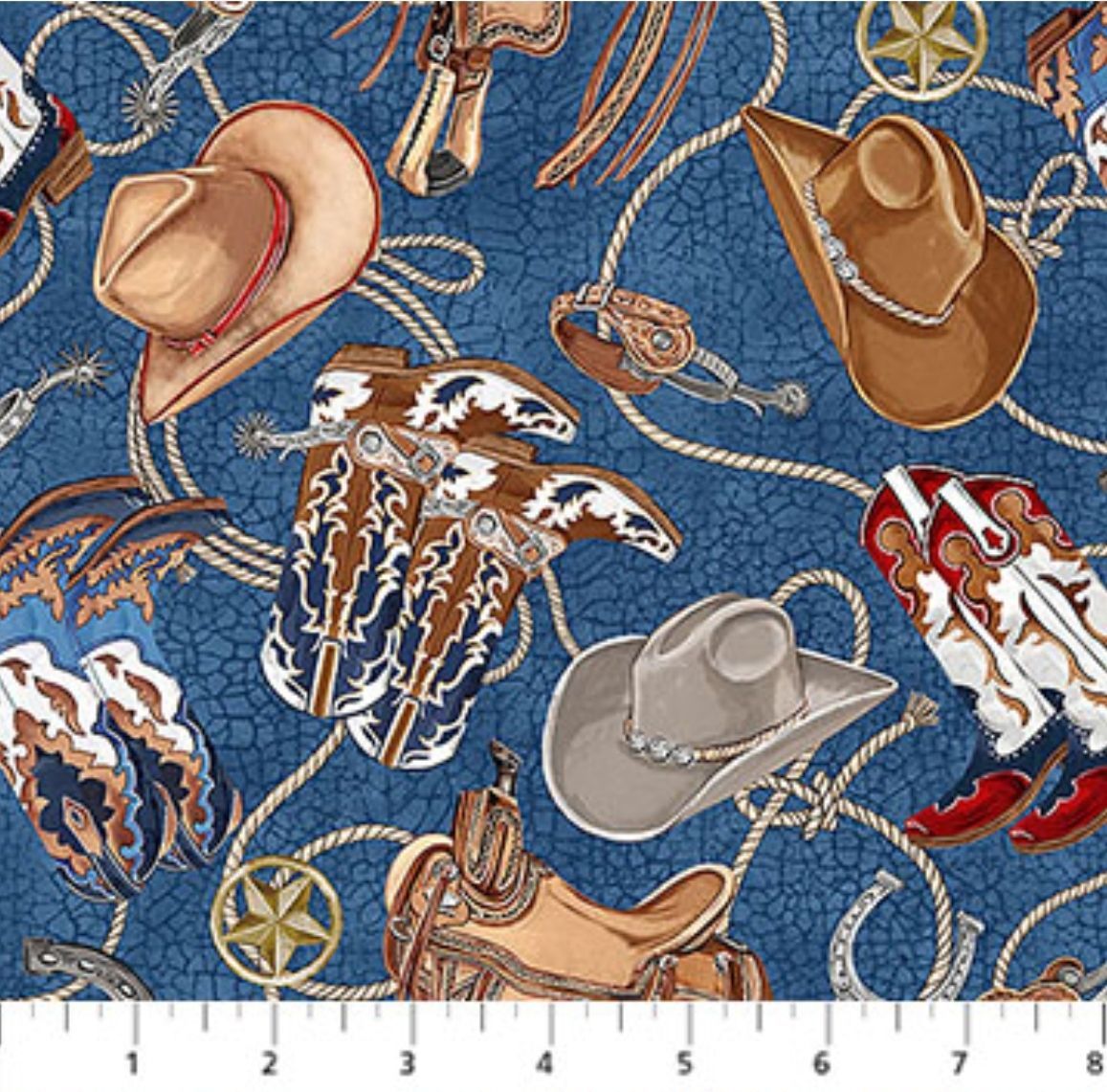 COWBOY BLUES DP28146-44 GEAR BLUECREAM