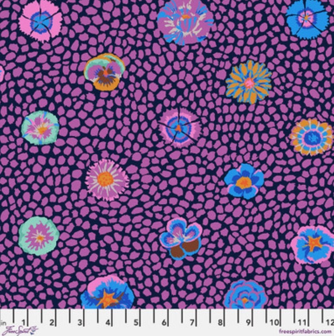 Kaffe Collective Classics Guinea Flower PWGP059 Purple