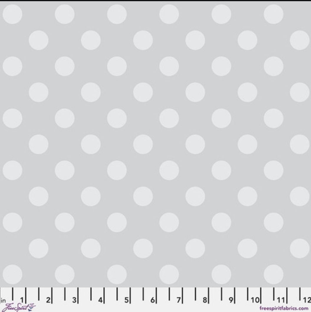 Tula Pink Graywork Pom Pom  PWTP118.FOG