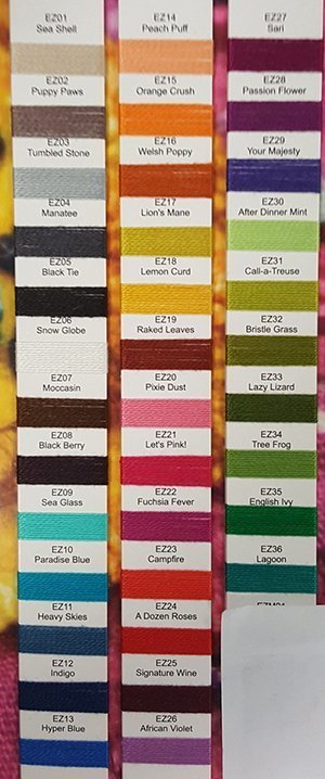 Wonderfil Eleganza Plain Solid Colours 8wt reel