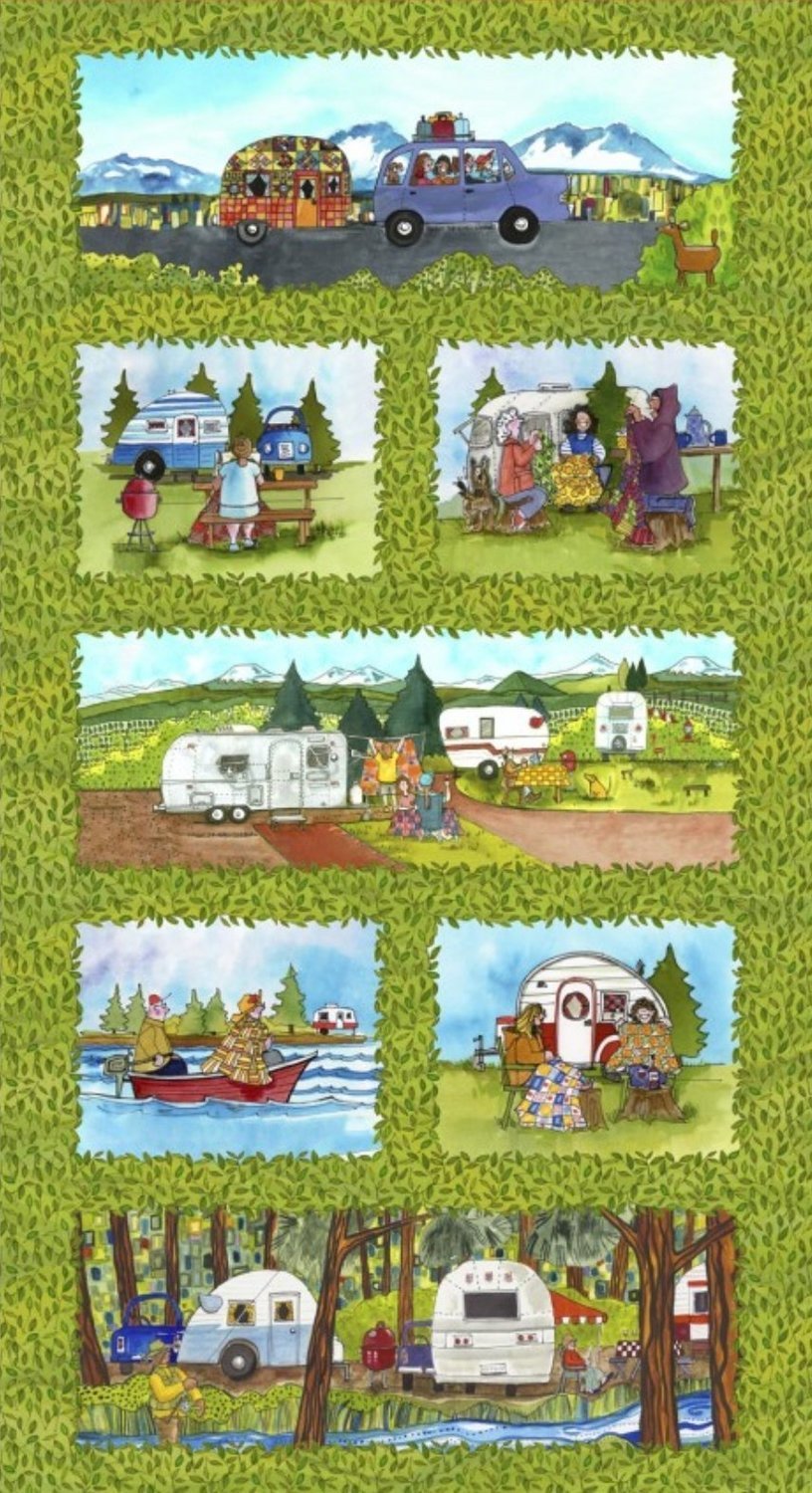 Quilters Road Trip Panel