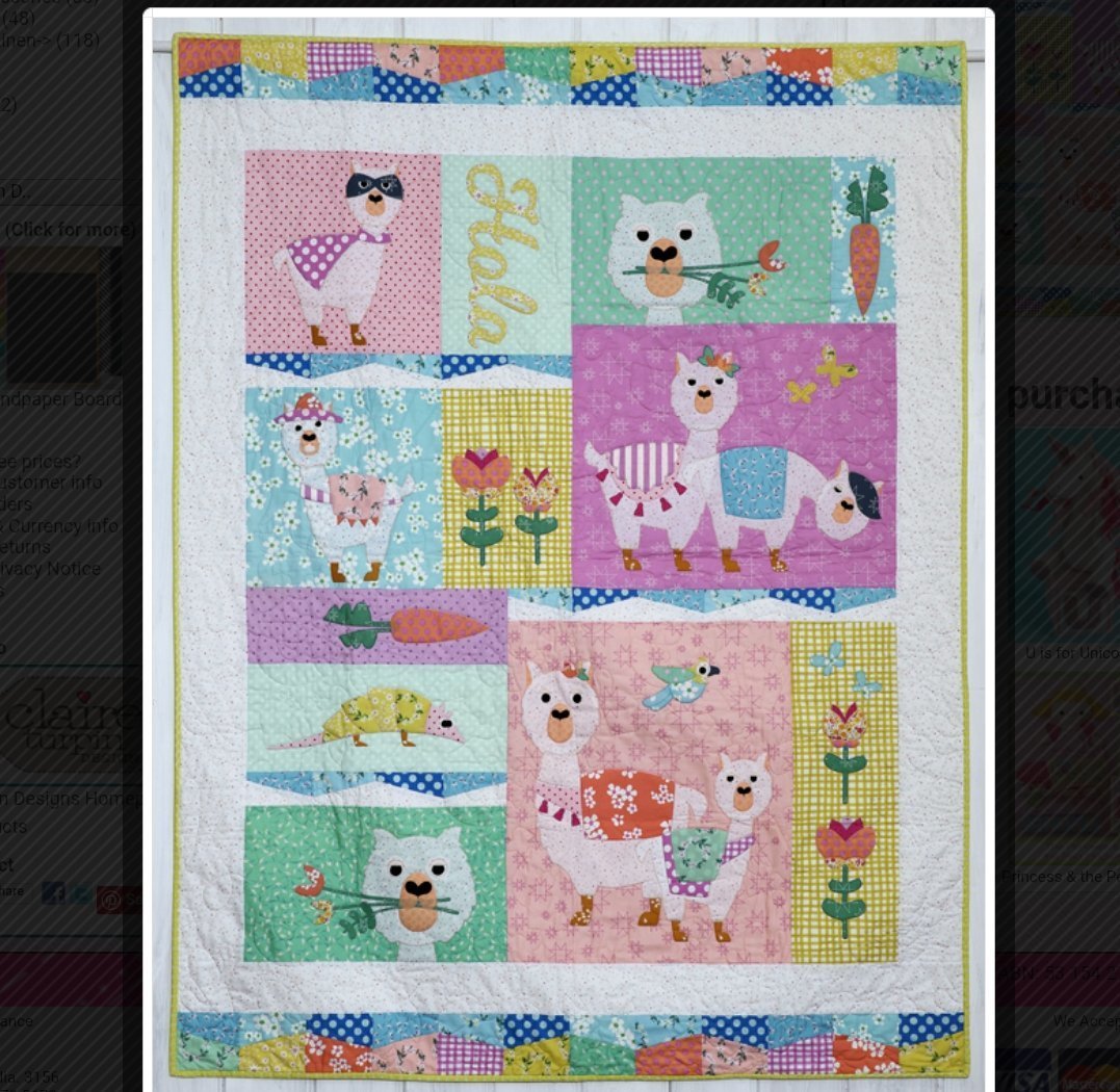 Lama Rama Quilt Pattern